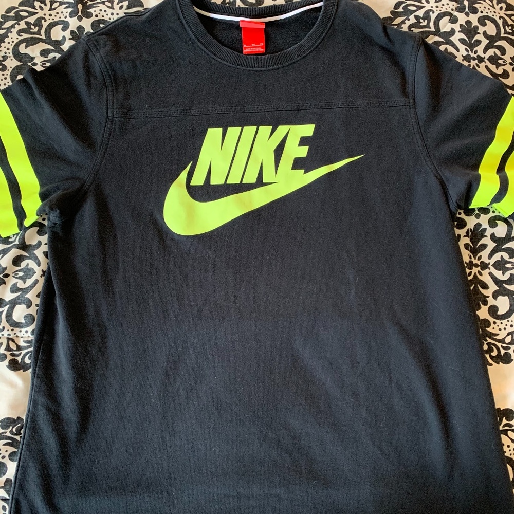 Nike Shirt, Black, XL, 100% Cotton